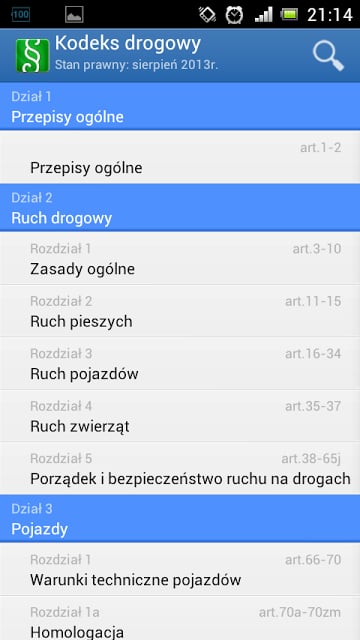 Kodeks drogowy i Prawo drogowe截图8