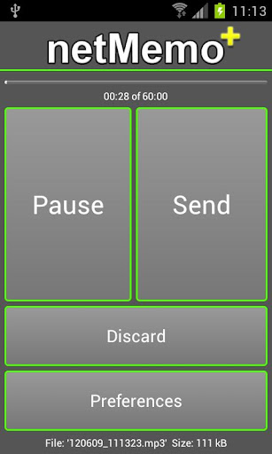 Netmemo Plus Voice Recorder截图4