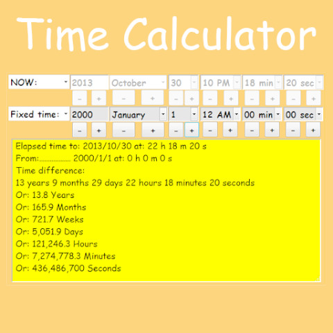 Time Calculator截图1