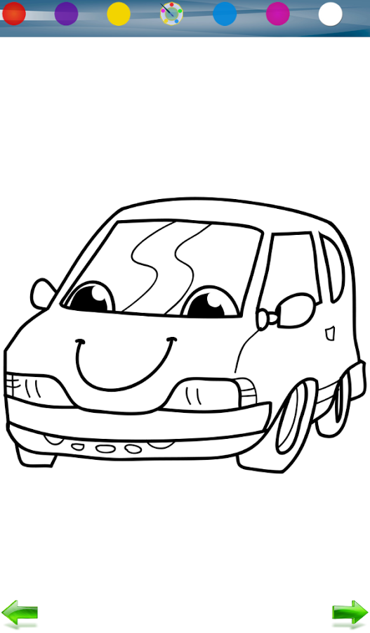 Race Car Coloring Game截图8