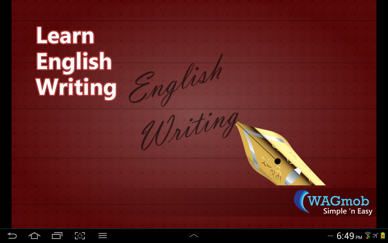 Learn English Writing截图1