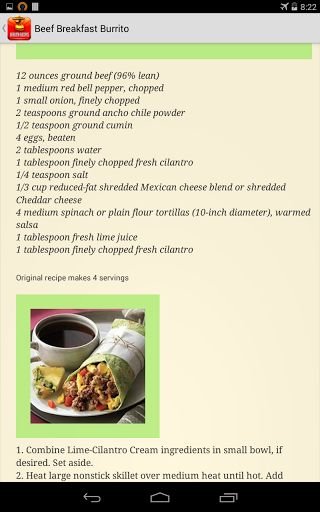 Burrito Recipes截图6