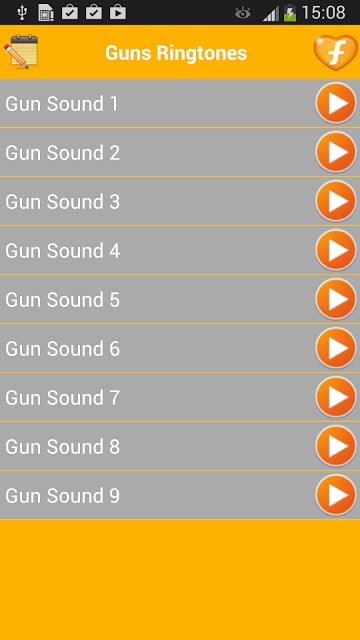 Machine Gun Ringtones Shot截图3