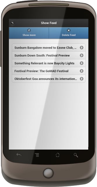 SalvoSM RSS News Feed Reader截图3