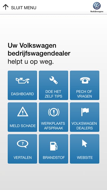 VW Bedrijfswagens Service App截图2