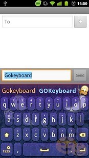 GO Keyboard Halloween 2012 theme截图1