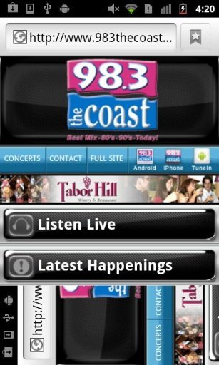 98.3 The Coast截图3