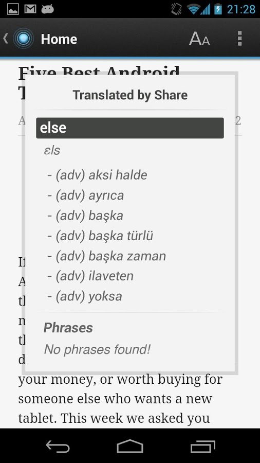 Dictionary Turkish English截图10