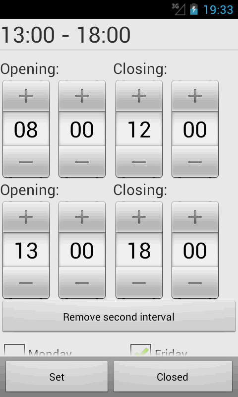 My Opening Hours Pro截图5