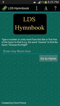 LDS Hymnbook截图