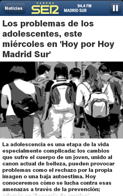 Cadena SER Madrid Sur截图4