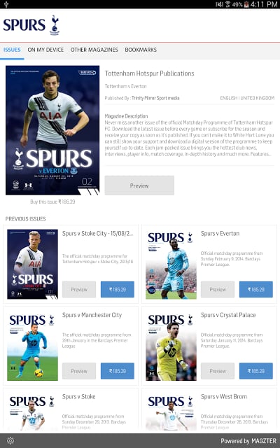 Tottenham Hotspur Publications截图3