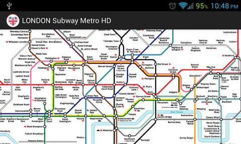 LONDON Subway Metro HD截图3