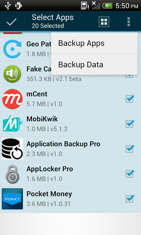 Application Backup Pro截图3