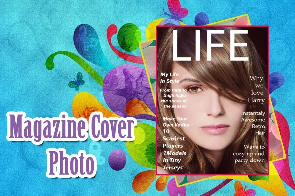 Magazine Cover Photo截图1