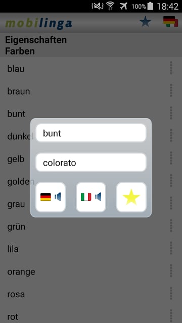 Italienisch Vokabeln Lite截图5