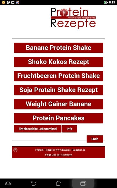 Protein-Rezepte截图2