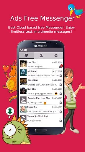 CChat - Free Messenger截图2