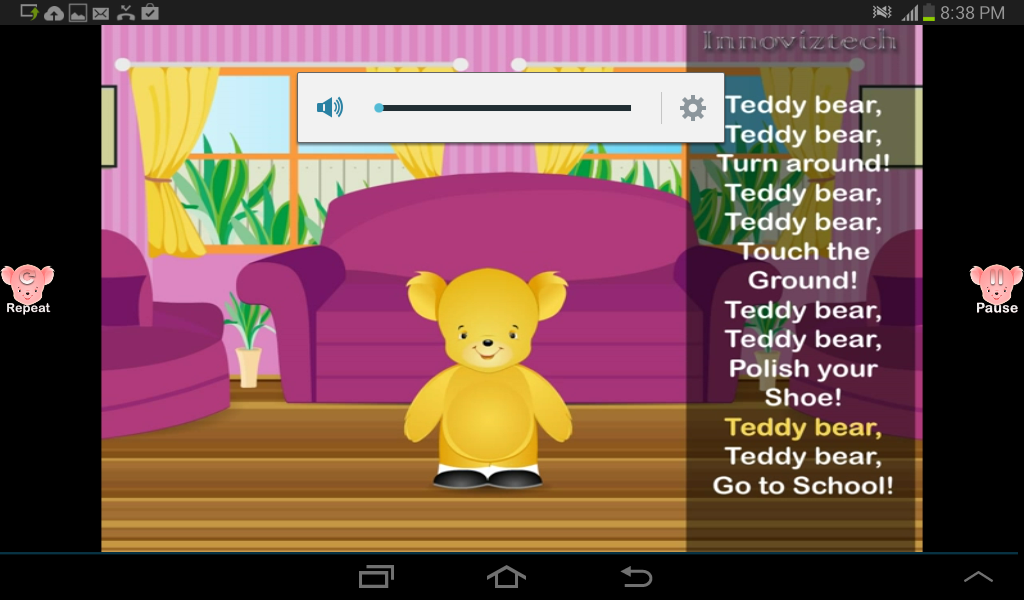 Nursery Kids Rhyme Teddy Bear截图5