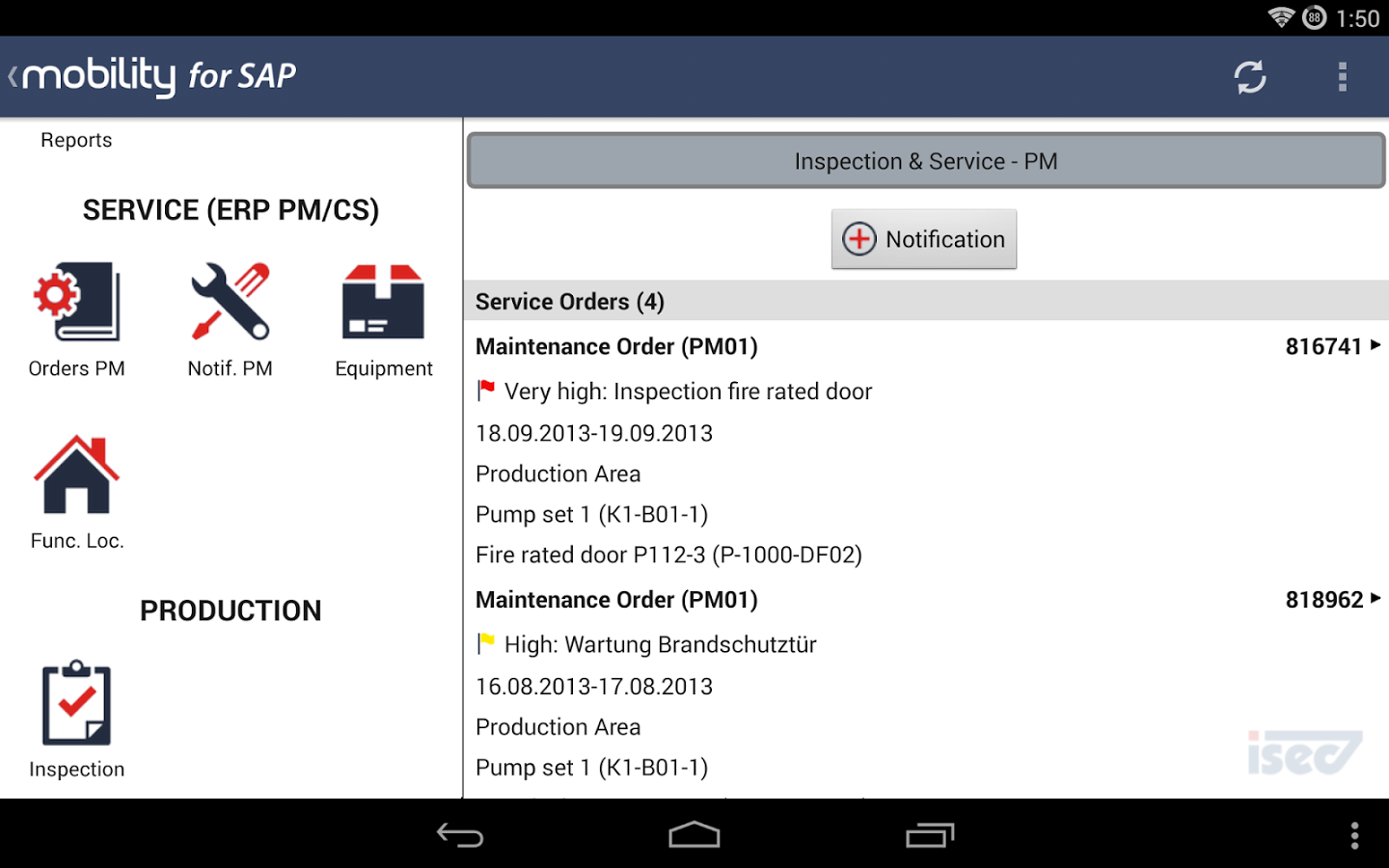 Mobility for SAP for SECTOR截图7