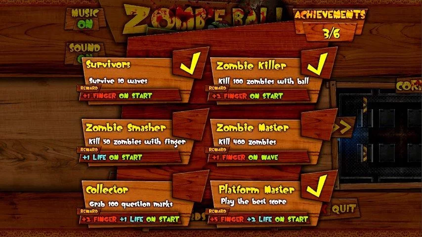 Ball vs. Zombies FREE截图2