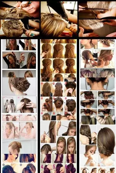 Hairstyle step by step截图1