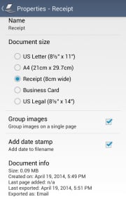 TurboScan: document scanner截图5