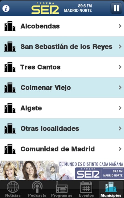 Cadena SER Madrid Norte截图2