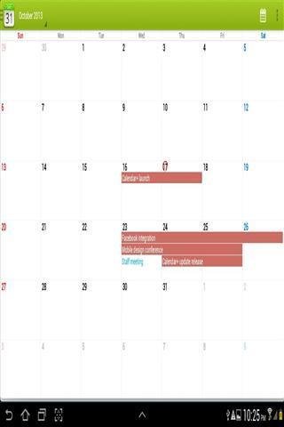 简单的 日历截图8