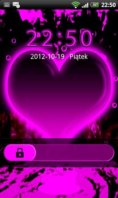 Hearts Theme for GO Locker截图1