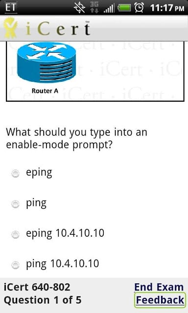 iCert Practice Exam for CCNA截图5
