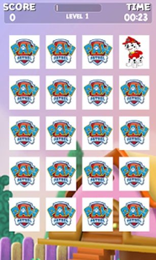 Paw Patrol Memory Games截图1