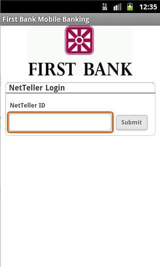 First Bank Mobile Banking截图1