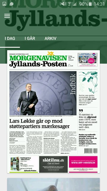 Morgenavisen Jyllands-Posten截图7