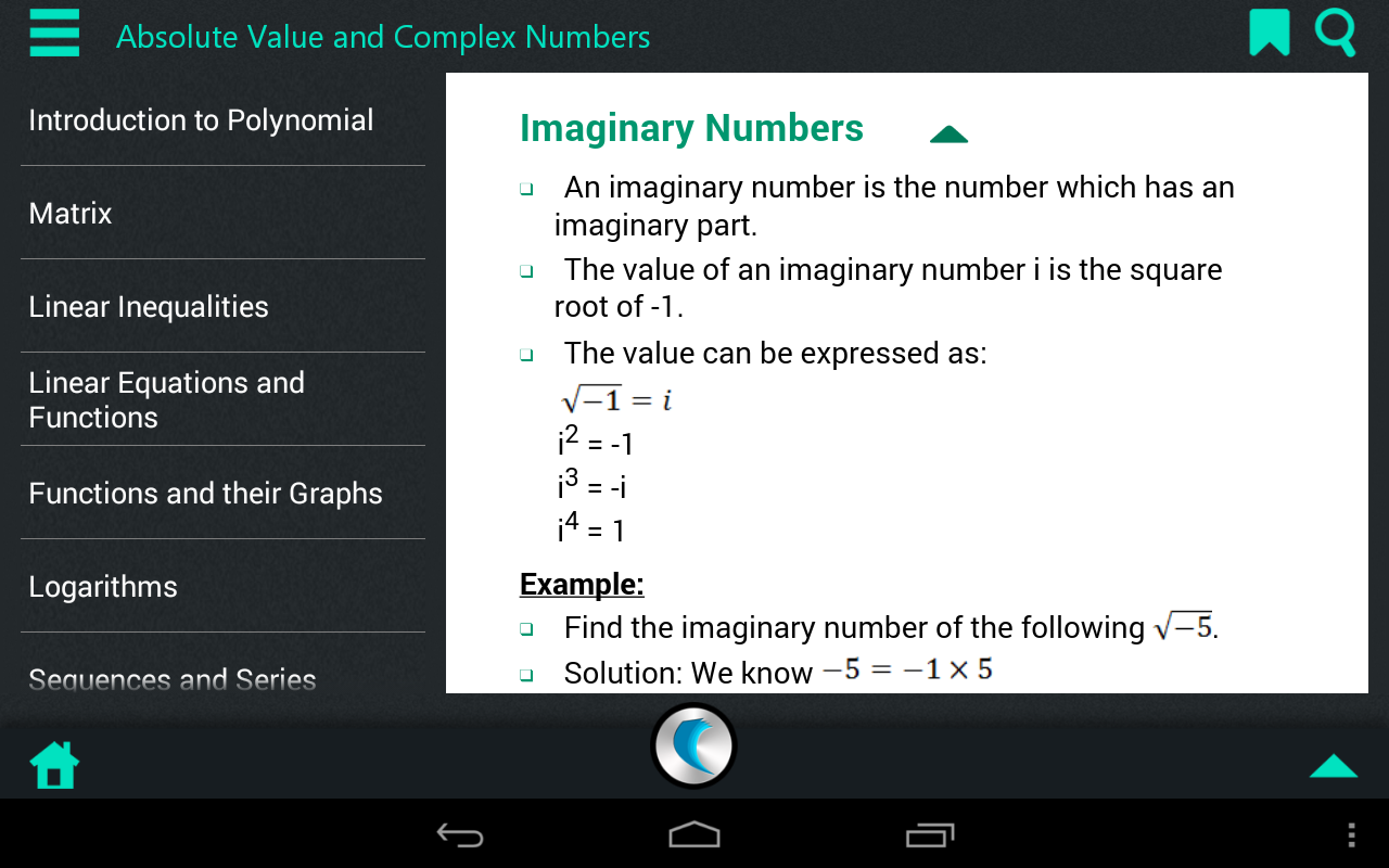 Algebra II by WAGmob截图6