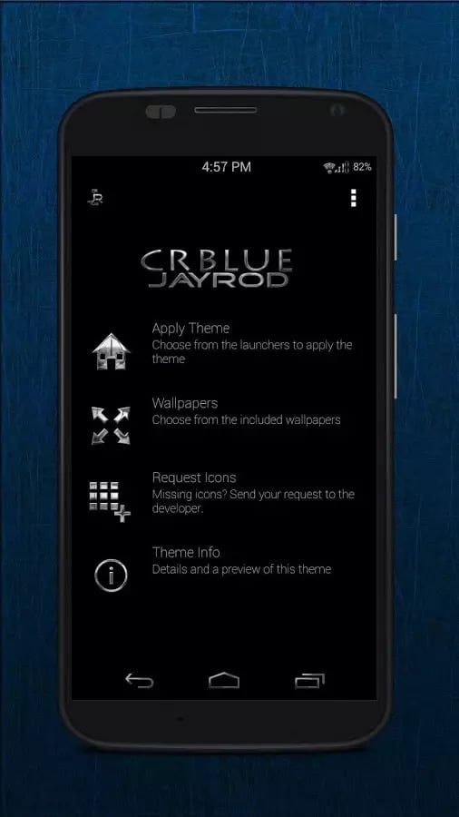 CR Blue Icon Pack截图5