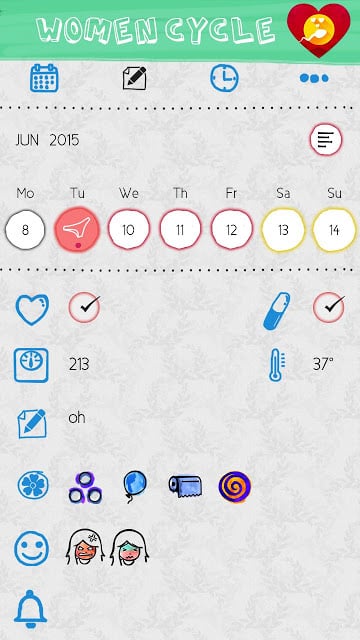 Period Calendar截图3