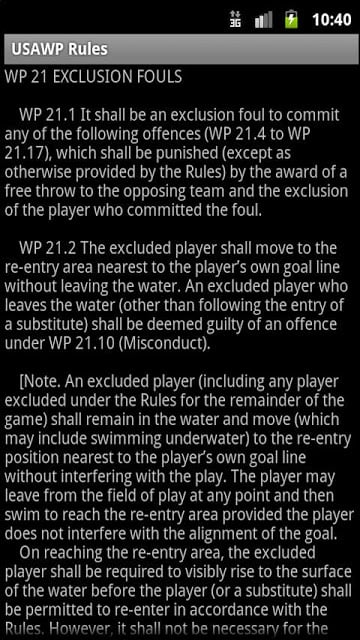 USA Water Polo Rulebook截图1