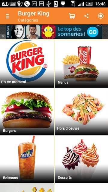 FFF Mcdo Quick KFC Burger King截图2