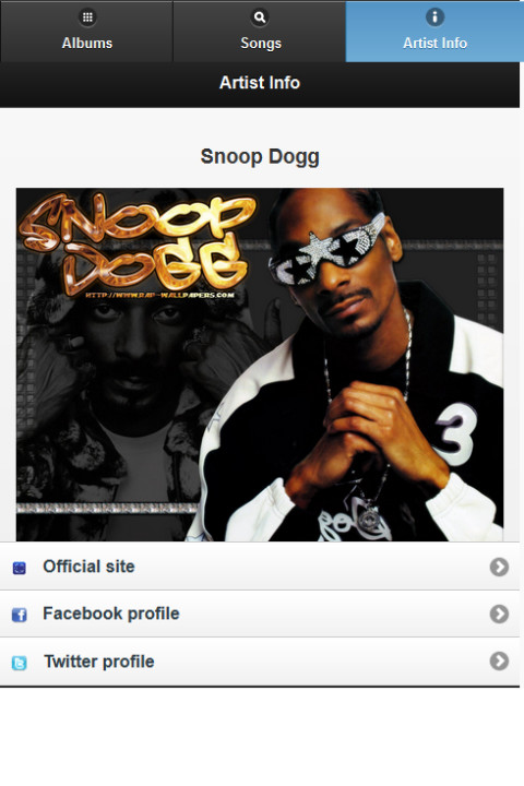 Snoop Dogg All Lyrics截图3