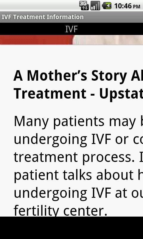 IVF Treatment Information截图2