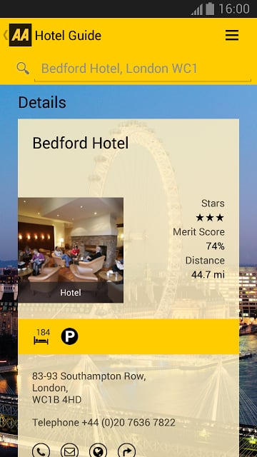 AA Hotel Guide截图11