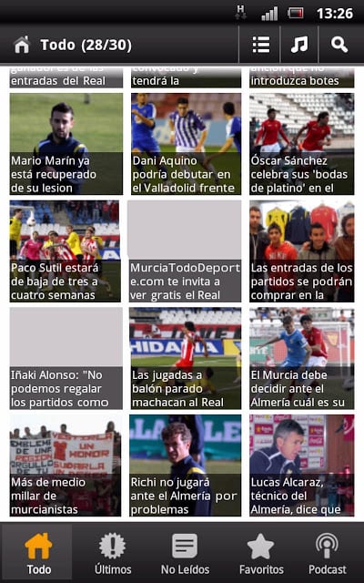Real Murcia News截图1