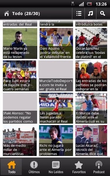 Real Murcia News截图