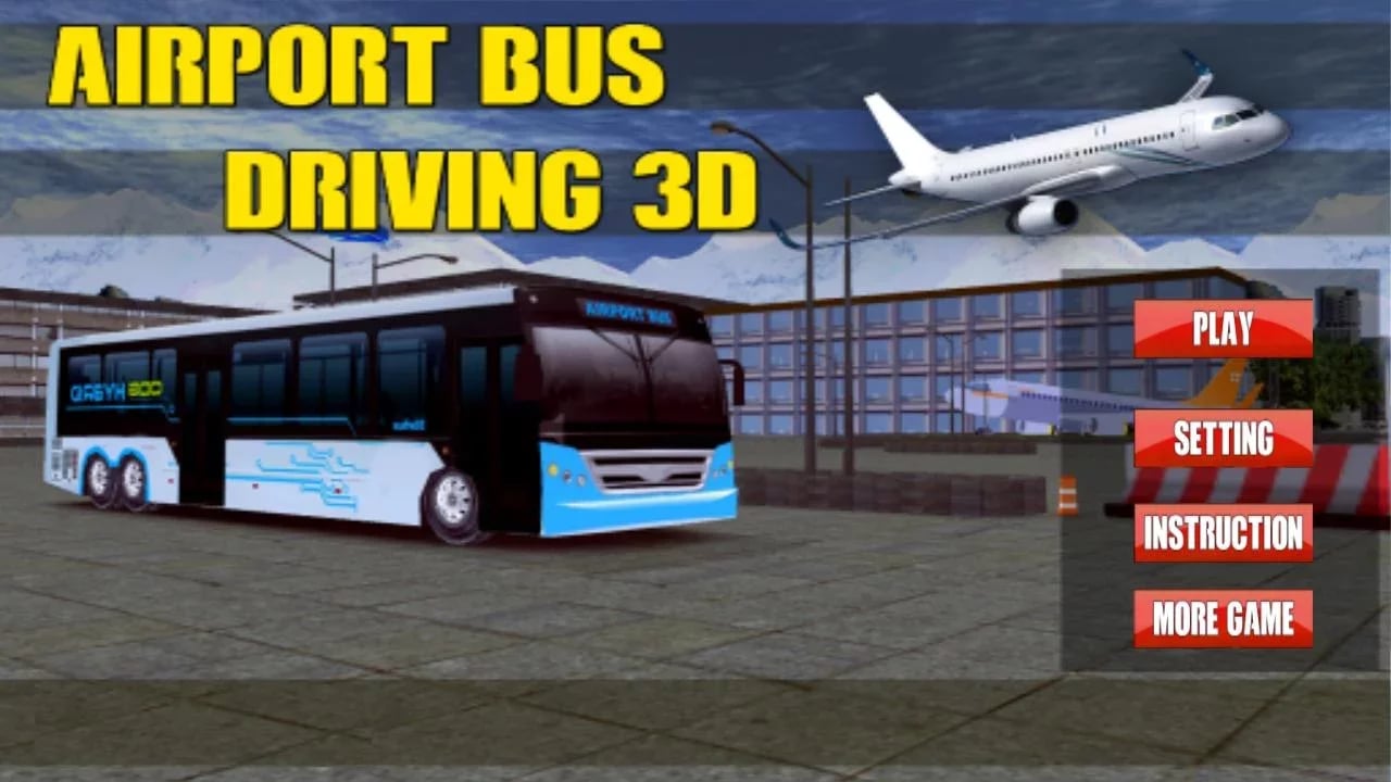 Airport Bus Driving 3D截图11