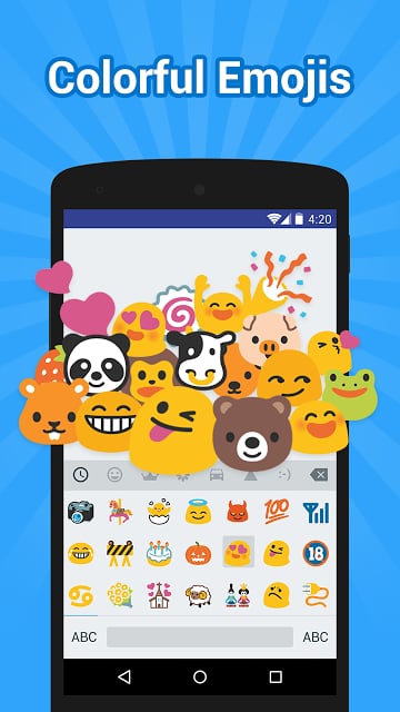 Emoji Keyboard Smiley Emoticon截图2