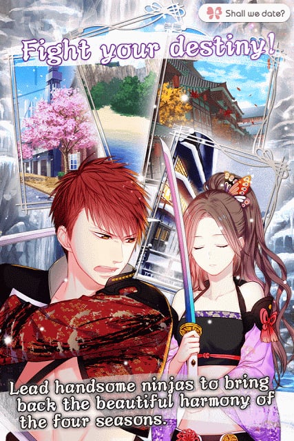 Destiny Ninja Shall we date otome games love story截图2