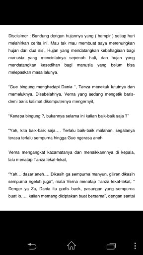 Novel Remaja Verna dan Hujan截图3