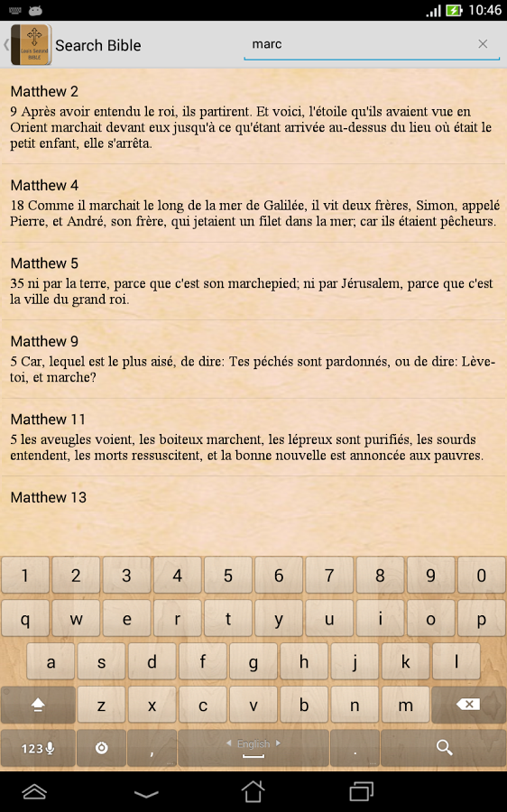 Louis Segond Bible截图2