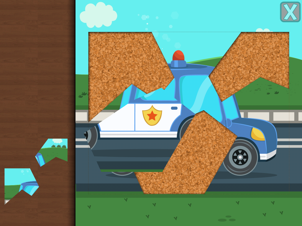 Cars & Trucks Puzzle for Kids截图2